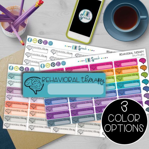 colorful reminder stickers for behavioral stickers